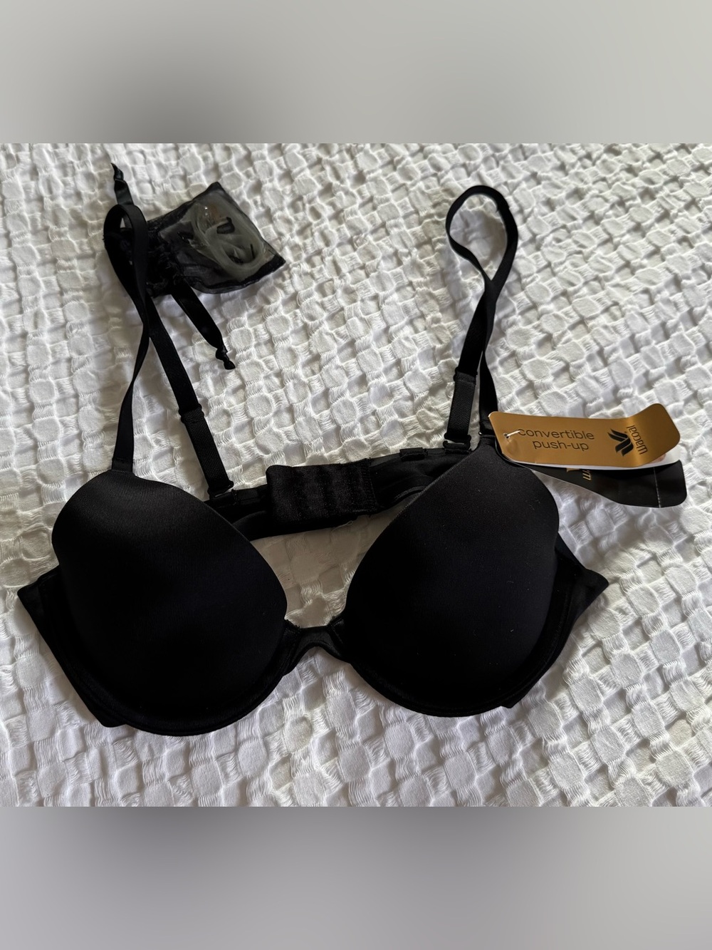 NWT Wacoal Bra Womens 32A Black Convertible Push Up 858118 Multiple Options